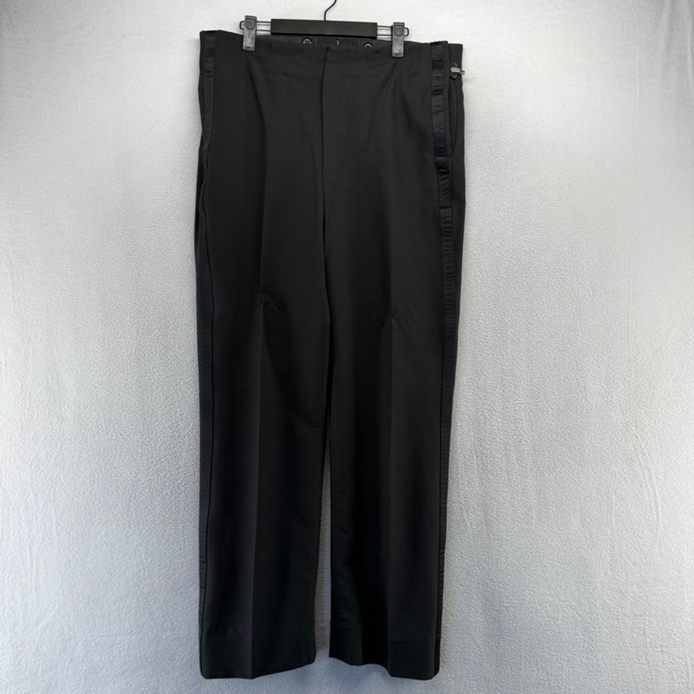 Vintage Band Pants mens 34 Black Tuxedo Adjustable Starbury  Straight Grunge 80s